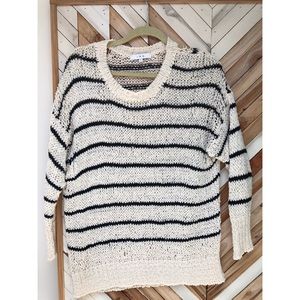 open knit striped sweater | IRO | s
